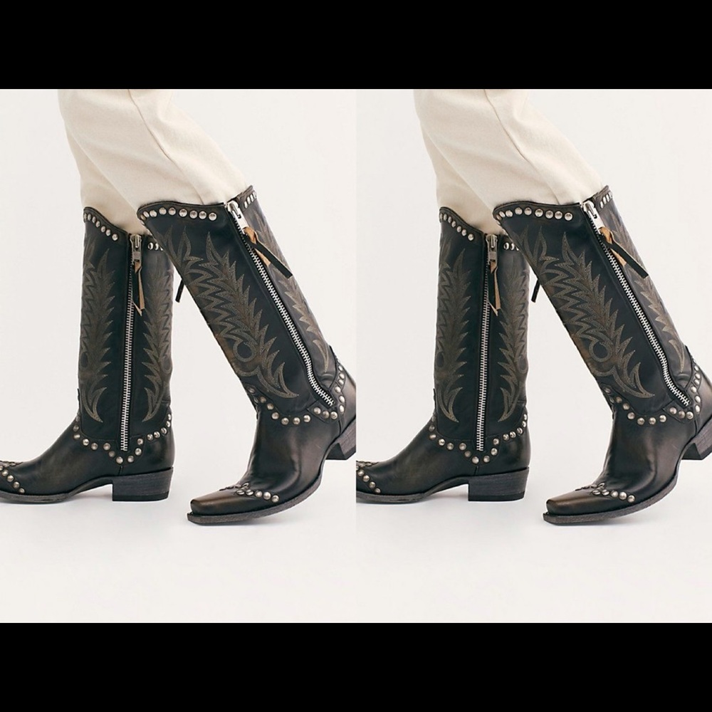 Free People Moon River Western Boots x Old Gringo - Picture 2 of 2